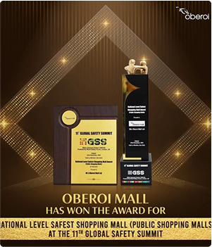 ‘Safest Shopping Mall’&nbsp;of the year Award 2025