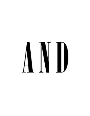 And